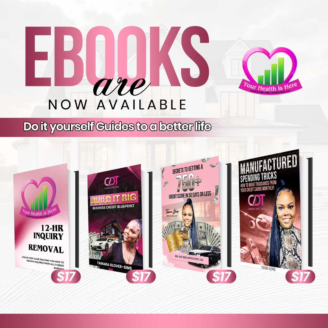 The Ultimate Credit & Wealth Bundle (All 4 E-books)